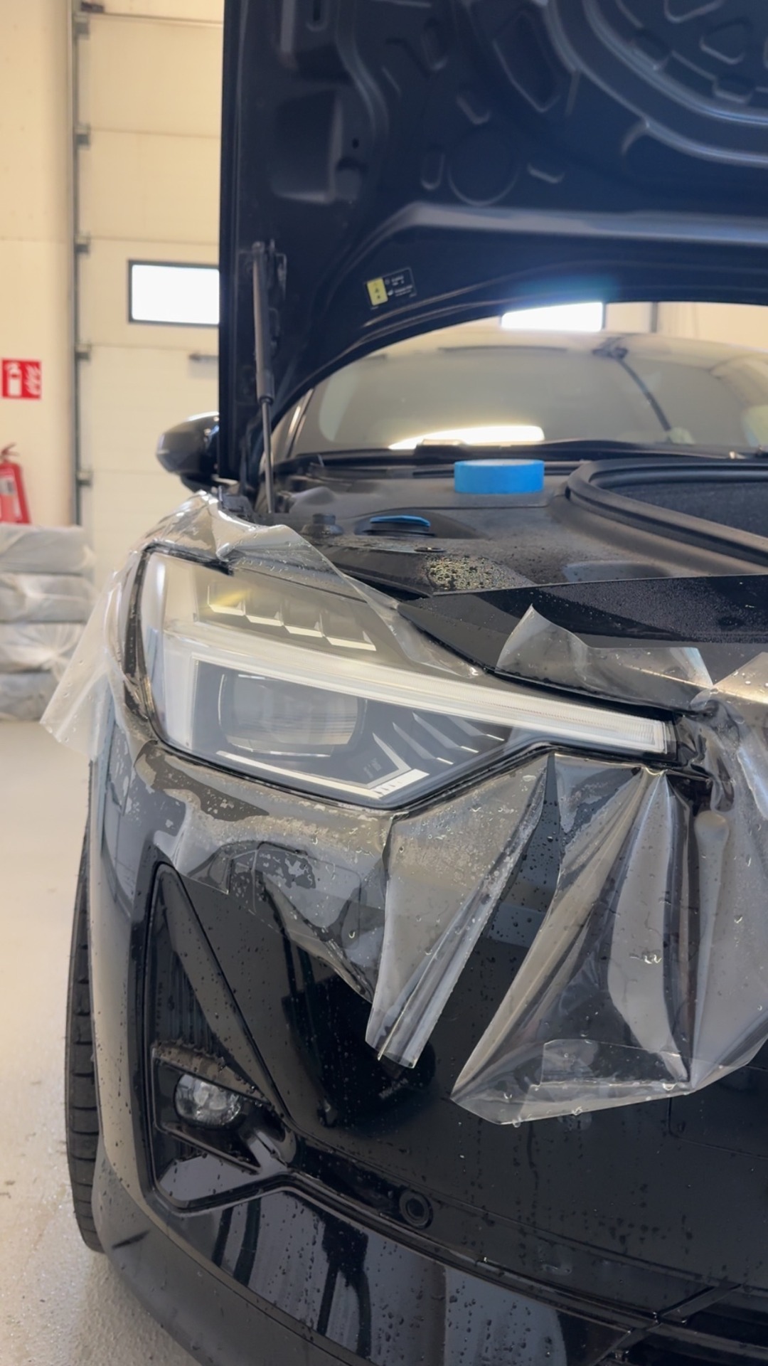 Polestar 2 umpioiden suojaus PPF-kalvolla